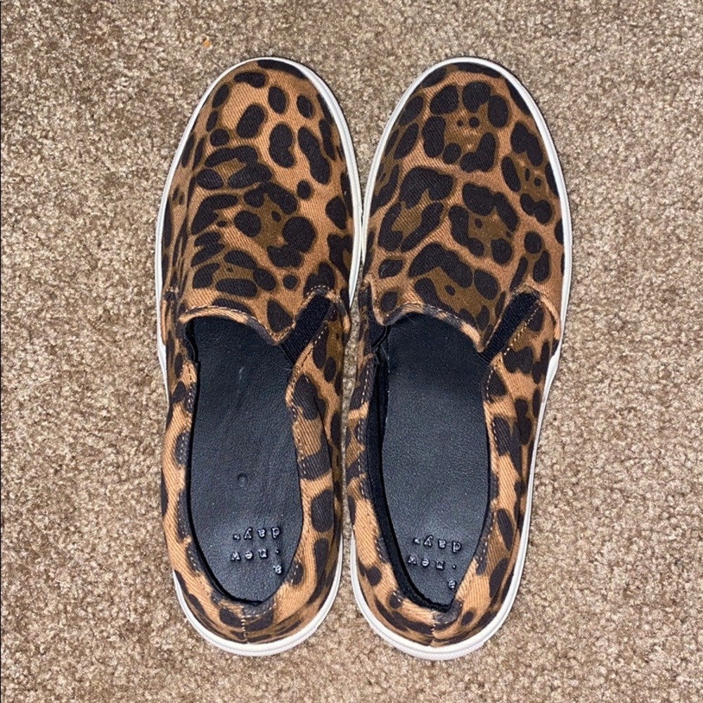 Leopard Slip-On Shoes